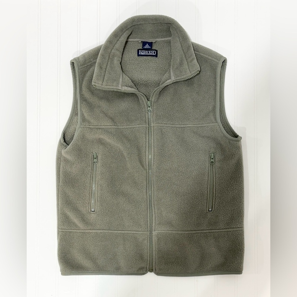 Lands’ End Women’s Green Vest